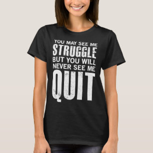 Camiseta Entrenamiento Motivacional Con Frases