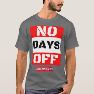 Camiseta Entrenamiento por motivos de gimnasio - Sin días l