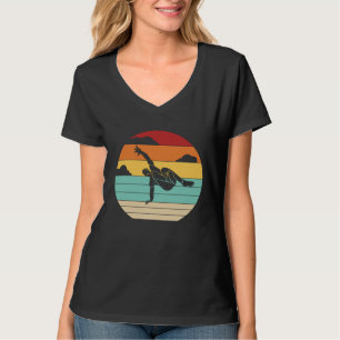 Camiseta Entrenamiento Retro Pared Correr Traceur Salto Par