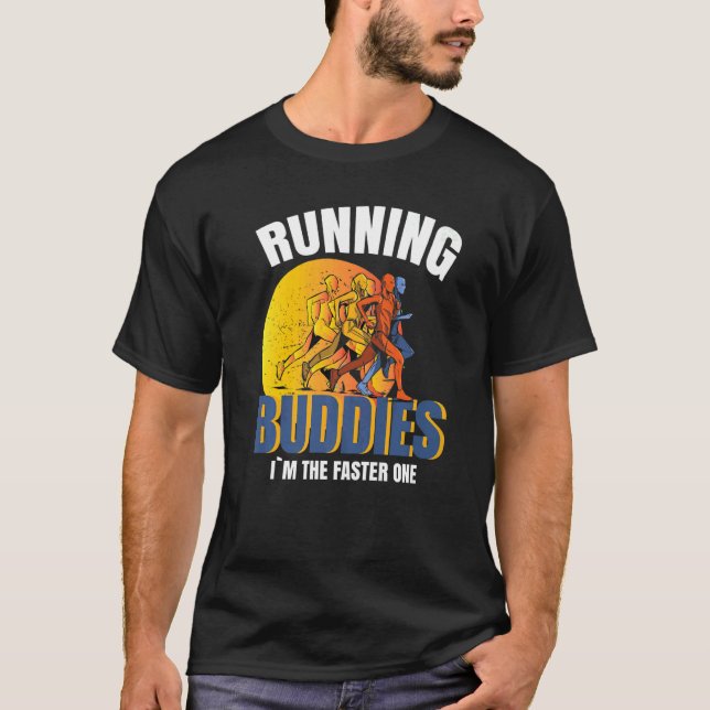 Camiseta entrenando media maratón (Anverso)