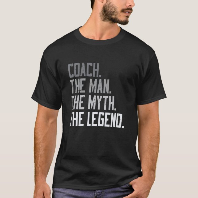 Camiseta Entrenar al hombre en el mito de la leyenda (Anverso)