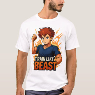 Camiseta Entrenar como una bestia
