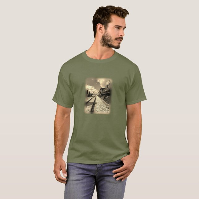 Camiseta Entrenar en los rieles (Anverso completo)