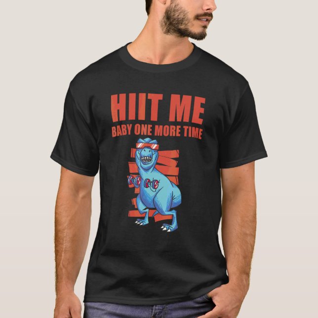 Camiseta Entrénate conmigo una vez más Intervalos de Entren (Anverso)