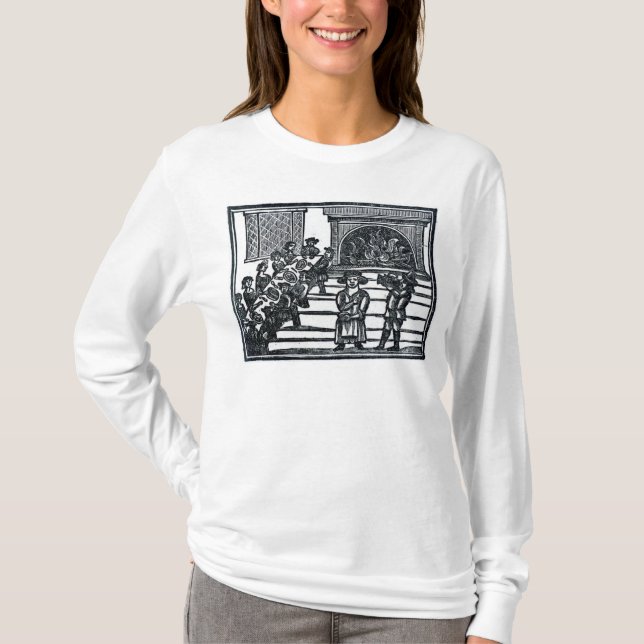 Camiseta Entretenimiento del navidad (Anverso)