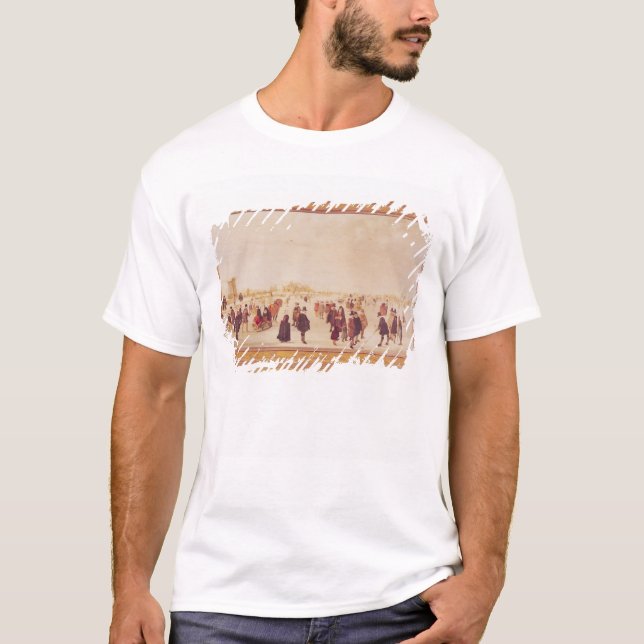 Camiseta Entretenimiento en el hielo (Anverso)