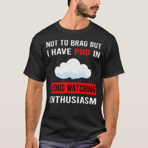 Camiseta Entusiasmo al mirar en la nube