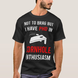 Camiseta Entusiasmo de Cornhole