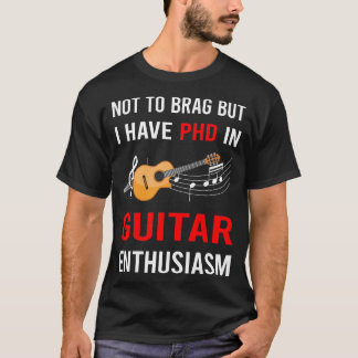 Camiseta Entusiasmo Guitarra Guitarrista