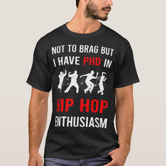 Camiseta Entusiasmo Hip Hop Hiphop (Anverso)
