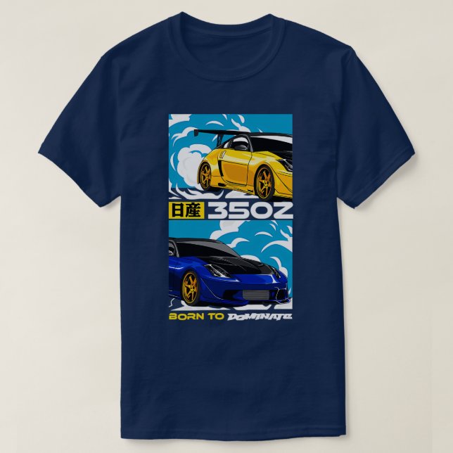 Camiseta Entusiasta 350Z (Diseño del anverso)