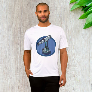 Camiseta Entusiasta de astronomía del telescopio vintage St