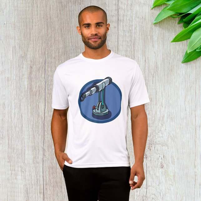 Camiseta Entusiasta de astronomía del telescopio vintage St (Subido por el creador)