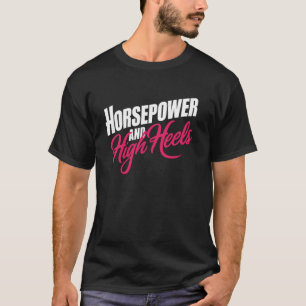 Camiseta Entusiasta de automóviles de caballos de fuerza y