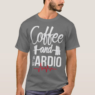 Camiseta Entusiasta de entrenamiento de café y cardio Lover
