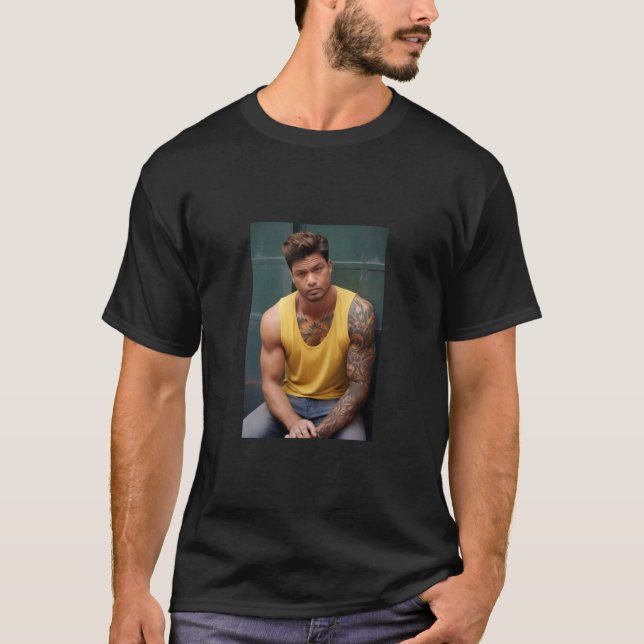 Camiseta "Entusiasta de fitness dedicado" (Anverso)