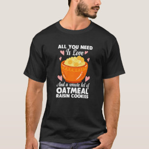 Camiseta Entusiasta de harina de avena pordiana Raisin Cook