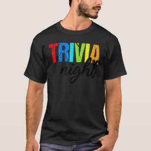 Camiseta Entusiasta de juego de prueba nocturno de Trivia 1