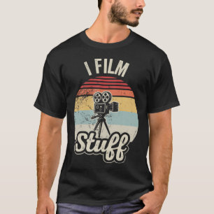 Camiseta Entusiasta de la cámara retro I Film Stuff