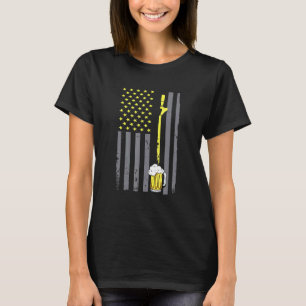 Camiseta Entusiasta de la Cerveza Artesanal Patriótica Expe