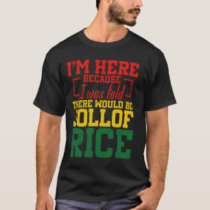 Camiseta Entusiasta de la comida africana de Ghana Lo sient