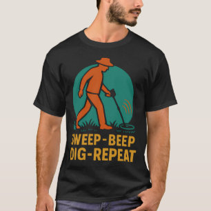 Camiseta Entusiasta de la Detección de Metales Barrer Pitid