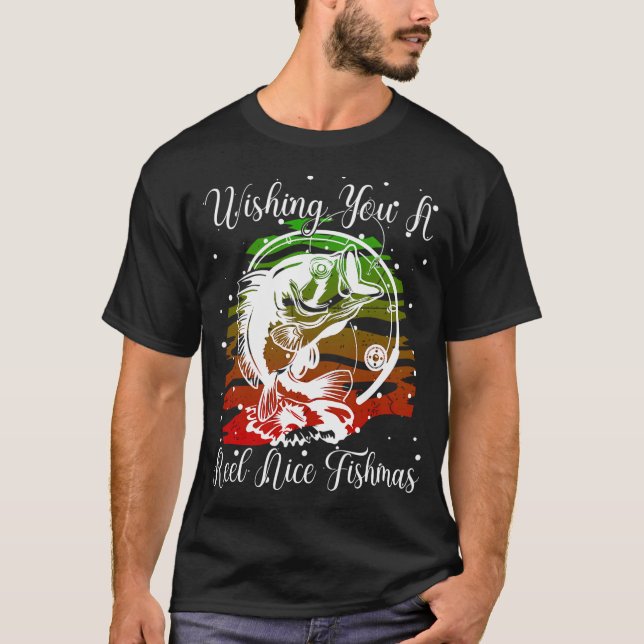 Camiseta Entusiasta de la pesca (Anverso)