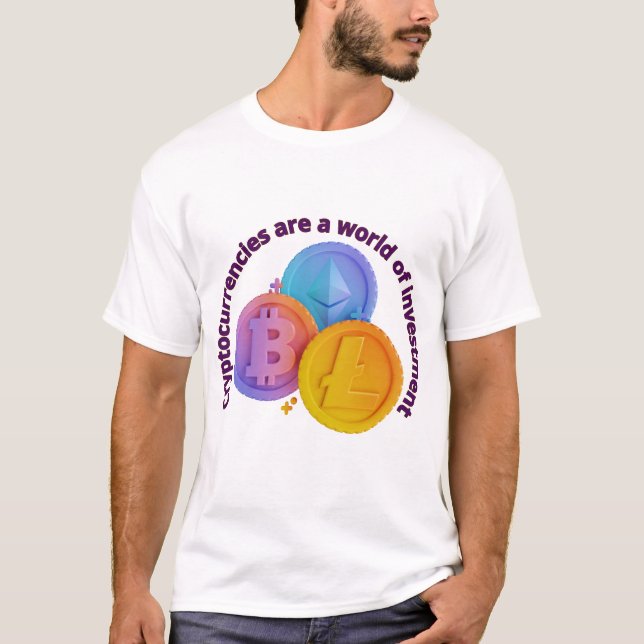 Camiseta Entusiasta de moneda digital (Anverso)