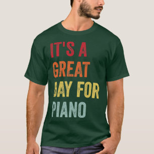 Camiseta Entusiasta de piano