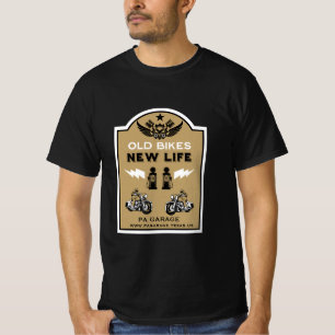 CAMISETA ENTUSIASTA DE RESTAURACIÓN DE MOTOCICLETAS
