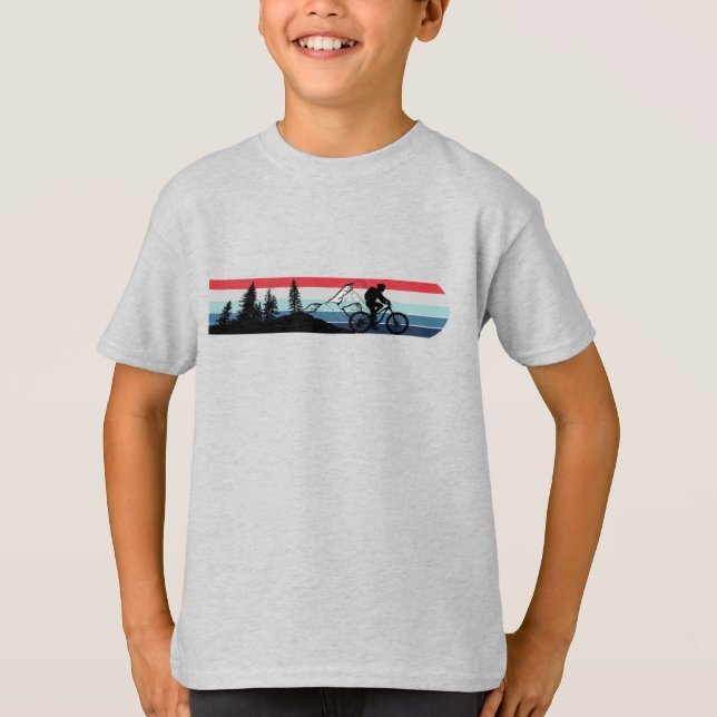 Camiseta Entusiasta del ciclismo de montaña (Anverso)