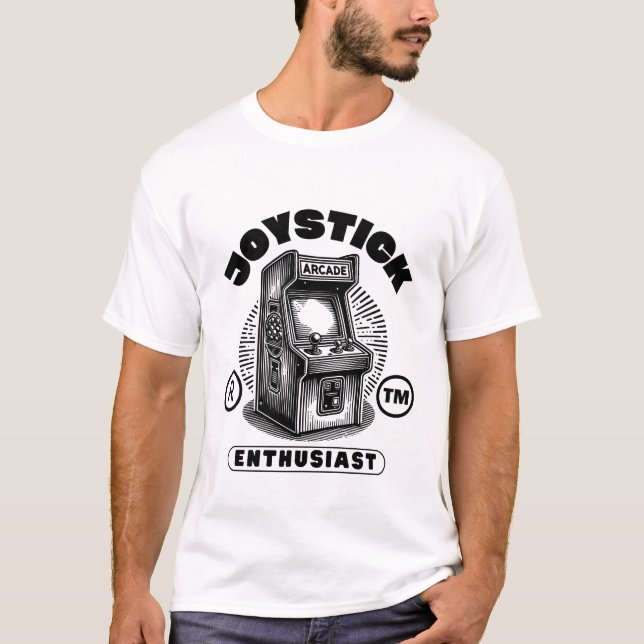 Camiseta Entusiasta del joystick (Anverso)