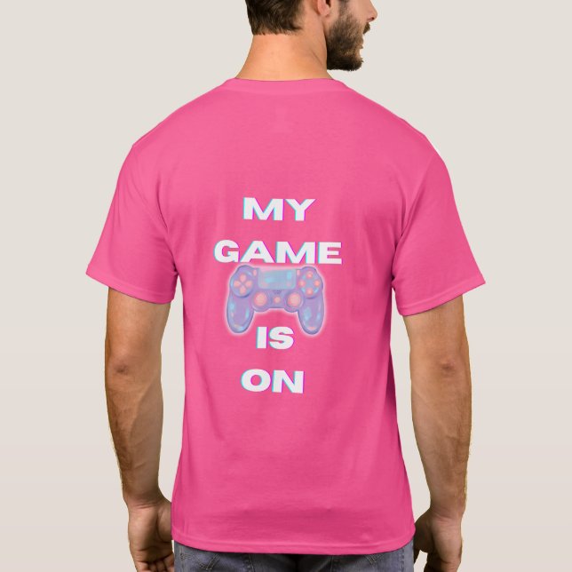 Camiseta Entusiasta del Juego (Reverso)