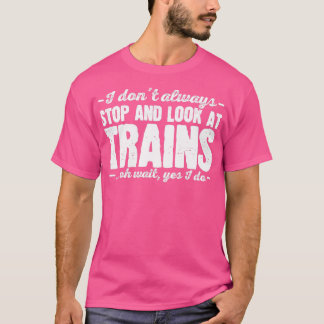 Camiseta Entusiasta del tren ferroviario