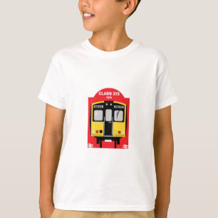 Camiseta Entusiasta del tren ferroviario británico