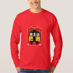 Camiseta Entusiasta del tren ferroviario británico