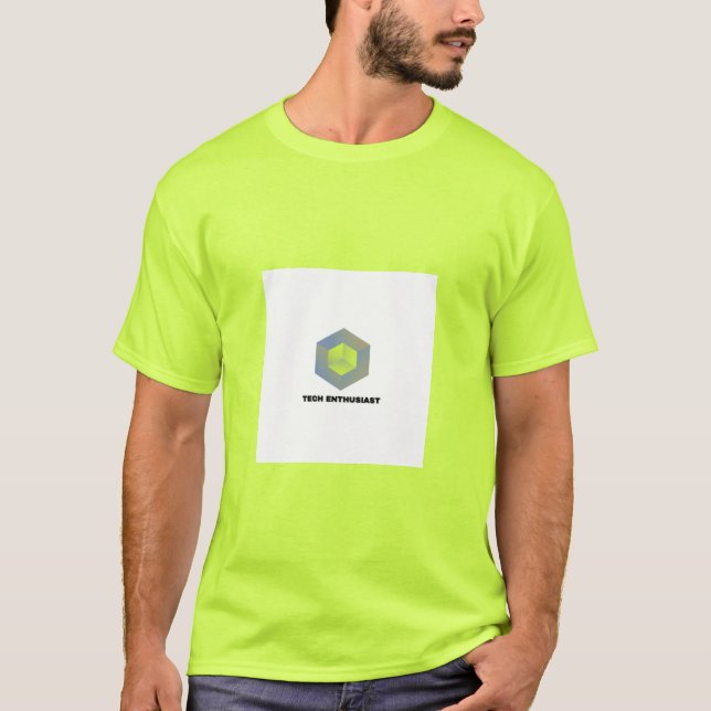 Camiseta Entusiasta tecnológico (Anverso)