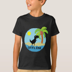 Camiseta Entusiastas de la tecnología de vacaciones de dino