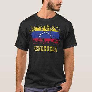 Camiseta Entusiastas venezolanos por Venezuela y Venezuela