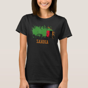 Camiseta entusiastas zambianos por Zambia y Zambia