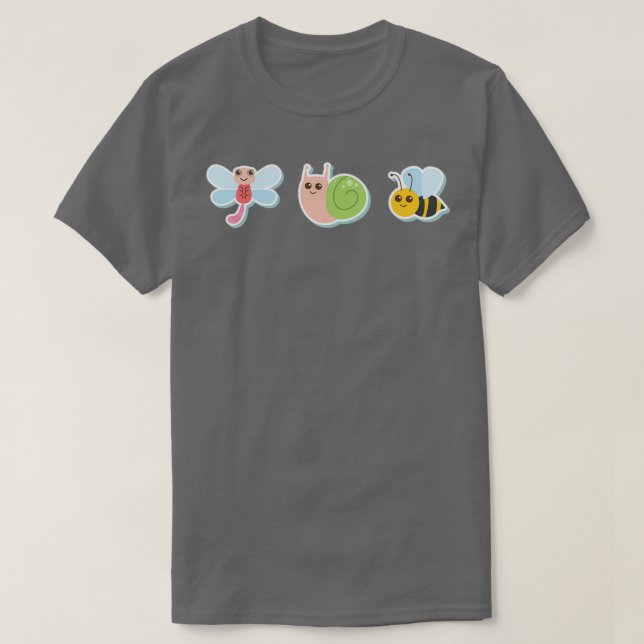 Camiseta Envase Animal Crocs Jibbitz 3Pack Animal 1 (Diseño del anverso)
