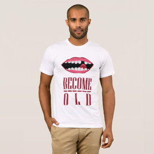 Camiseta envejecer