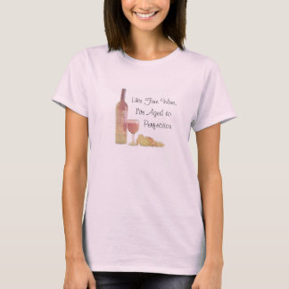 Camiseta Envejecido como el vino fino