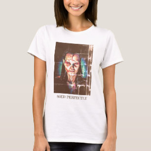 Camiseta Envejecido Perfectamente. Autorretrato divertido d