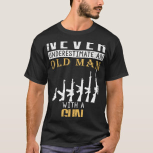 Camiseta Envejecimiento: Habilidades de los viejos hombres