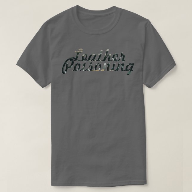 Camiseta Envenenamiento de cuero (Diseño del anverso)