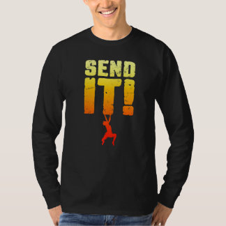Camiseta Envíalo Escalada en Roca Bouldering  Niño Escalado
