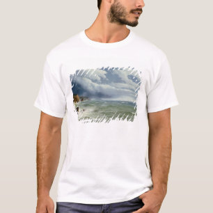 Camiseta Enviando en los mares abiertos, 1882 (aceite en