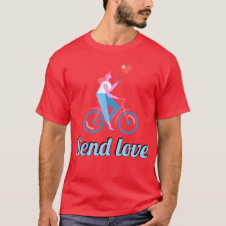 Camiseta Enviar amor chica