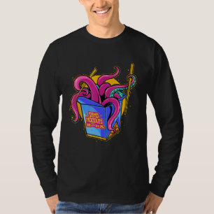 Camiseta Enviar fideos Octopus Kraken Tentacles japonés
